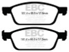 EBC Brakes DP43008R Yellowstuff Street And Track Brake Pads Fits 13-20 Escape