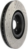 StopTech 127.33087L Sport Cross-Drilled And Slotted Disc Brake Rotor Fits S4