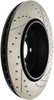 StopTech 127.63062R Sport Cross-Drilled And Slotted Disc Brake Rotor