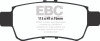 EBC Brakes DP41744R Yellowstuff Street And Track Brake Pads Fits 05-10 Odyssey