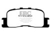 EBC Brakes DP31716C Redstuff Ceramic Low Dust Brake Pads Fits Camry ES300 ES330