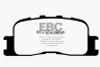 EBC Brakes DP31716C Redstuff Ceramic Low Dust Brake Pads Fits Camry ES300 ES330