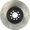 StopTech 128.33093R Sport Cross-Drilled Disc Brake Rotor Fits 04-06 TT Quattro