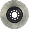 StopTech 128.33093R Sport Cross-Drilled Disc Brake Rotor Fits 04-06 TT Quattro