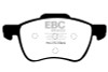 EBC Brakes DP21229 Greenstuff 2000 Series Sport Brake Pads Fits S60 S80 V70 XC70