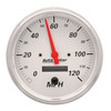 AutoMeter 1389 Arctic White Electric Programmable Speedometer