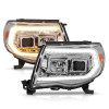 Anzo USA 111565 Projector Headlight Set Fits 05-11 Tacoma