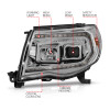Anzo USA 111565 Projector Headlight Set Fits 05-11 Tacoma