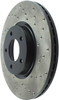StopTech 128.45078L Sport Cross-Drilled Disc Brake Rotor Fits 07-13 3