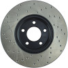 StopTech 128.45078L Sport Cross-Drilled Disc Brake Rotor Fits 07-13 3