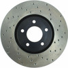 StopTech 128.45078L Sport Cross-Drilled Disc Brake Rotor Fits 07-13 3