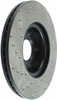 StopTech 128.45078L Sport Cross-Drilled Disc Brake Rotor Fits 07-13 3