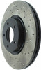 StopTech 128.45078L Sport Cross-Drilled Disc Brake Rotor Fits 07-13 3