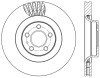 StopTech 127.61114R Sport Cross-Drilled And Slotted Disc Brake Rotor