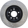 StopTech 127.45051R Sport Cross-Drilled And Slotted Disc Brake Rotor Fits RX-7