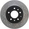 StopTech 127.45051R Sport Cross-Drilled And Slotted Disc Brake Rotor Fits RX-7