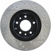 StopTech 127.45051R Sport Cross-Drilled And Slotted Disc Brake Rotor Fits RX-7