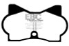 EBC Brakes DP3180C Redstuff Ceramic Low Dust Brake Pads Fits Bora Merak Pantera