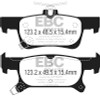 EBC Brakes DP43079R Yellowstuff Street And Track Brake Pads Fits 16-18 Envision