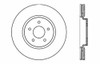 StopTech 128.42100R Sport Cross-Drilled Disc Brake Rotor
