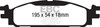 EBC Brakes DP21873 Greenstuff 2000 Series Sport Brake Pads Fits Flex MKT Taurus