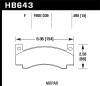 Hawk Performance HB643F.595 HPS Disc Brake Pad
