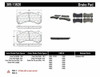 StopTech 309.13820 StopTech Sport Brake Pads Fits 09-18 GT-R Karma