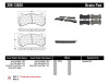 StopTech 309.13820 StopTech Sport Brake Pads Fits 09-18 GT-R Karma