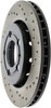 StopTech 128.33069L Sport Cross-Drilled Disc Brake Rotor
