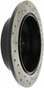 StopTech 127.47029R Sport Cross-Drilled And Slotted Disc Brake Rotor