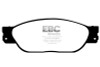EBC Brakes DP21220/2 Greenstuff 2000 Series Sport Brake Pads Fits S-Type XJ8