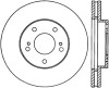 StopTech 127.42050R Sport Cross-Drilled And Slotted Disc Brake Rotor Fits 300ZX