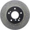 StopTech 127.42050R Sport Cross-Drilled And Slotted Disc Brake Rotor Fits 300ZX
