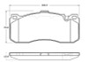 StopTech 308.13710 StopTech Street Brake Pads Fits 08-13 135i 135is 328i Cooper