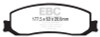 EBC Brakes UD1631 Ultimax  Brake Pads Fits 12 F-250 Super Duty