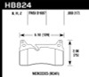 Hawk Performance HB824Z.668 Performance Ceramic Disc Brake Pad Fits SLS AMG