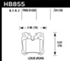 Hawk Performance HB855B.724 HPS 5.0 Disc Brake Pad