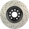 StopTech 127.33096L Sport Cross-Drilled And Slotted Disc Brake Rotor