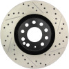 StopTech 127.33096L Sport Cross-Drilled And Slotted Disc Brake Rotor