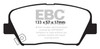 EBC Brakes DP21863 Greenstuff 2000 Series Sport Brake Pads Fits 12-17 Azera