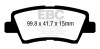 EBC Brakes DP31865C Redstuff Ceramic Low Dust Brake Pads
