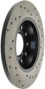 StopTech 128.33108R Sport Cross-Drilled Disc Brake Rotor Fits A4 A4 Quattro