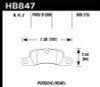Hawk Performance HB847B.600 HPS 5.0 Disc Brake Pad Fits 11-18 Cayenne