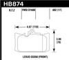 Hawk Performance HB874B.682 HPS 5.0 Disc Brake Pad