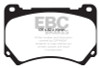 EBC Brakes DP41849R Yellowstuff Street And Track Brake Pads Fits Equus Genesis
