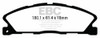 EBC Brakes UD16111 Ultimax  Brake Pads Fits 13-18 Explorer MKT Taurus