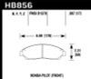 Hawk Performance HB856B.667 HPS 5.0 Disc Brake Pad Fits 09-15 Pilot