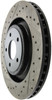 StopTech 127.63072R Sport Cross-Drilled And Slotted Disc Brake Rotor