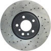 StopTech 128.34060R Sport Cross-Drilled Disc Brake Rotor Fits 02-06 X5