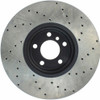 StopTech 128.34060R Sport Cross-Drilled Disc Brake Rotor Fits 02-06 X5